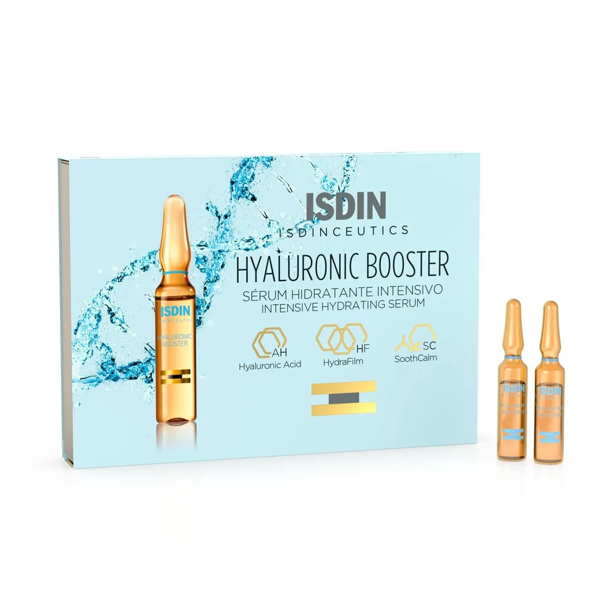 ISDIN - Ampollas de Suero Booster de Ácido Hialurónico ISDIN