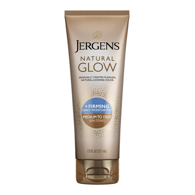 JERGENS - Crema hidratante corporal Jergens Natural Glow + FIRMING 220 ml
