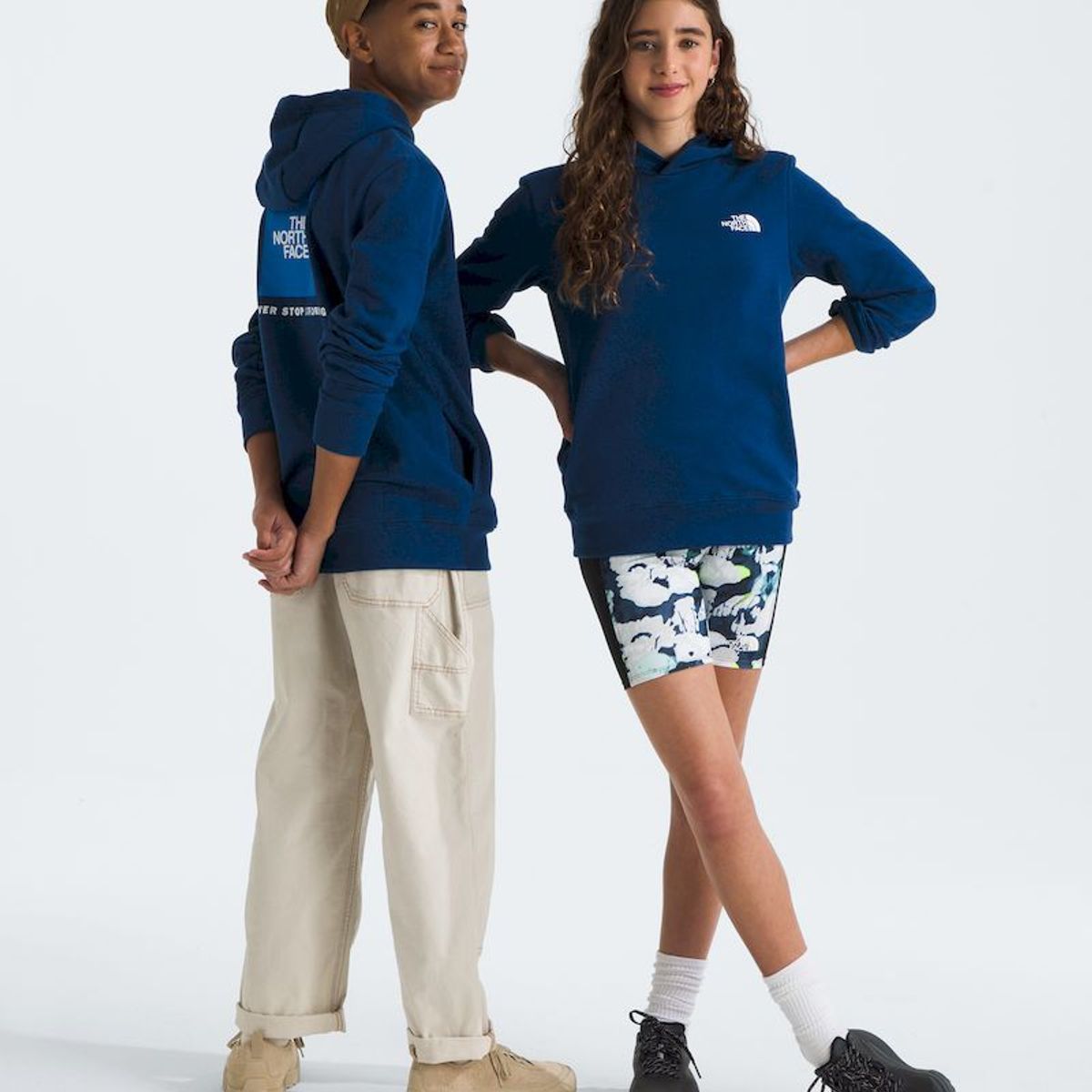 THE NORTH FACE - Poleron Teen Box Nse Pullover Hoodie Niño