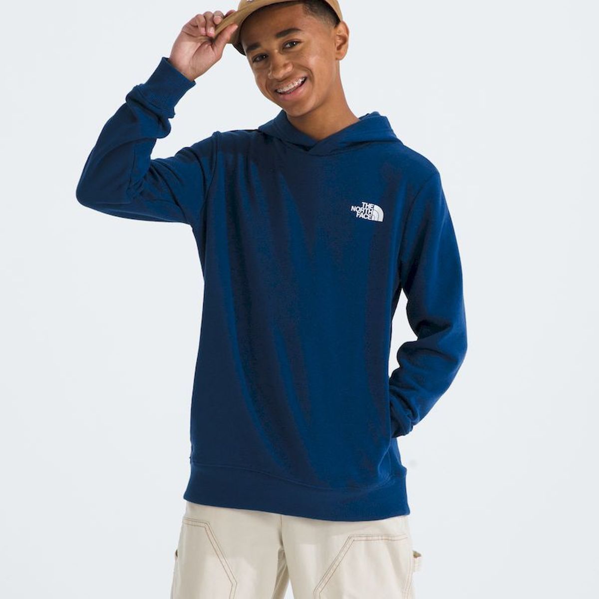 THE NORTH FACE - Poleron Teen Box Nse Pullover Hoodie Niño