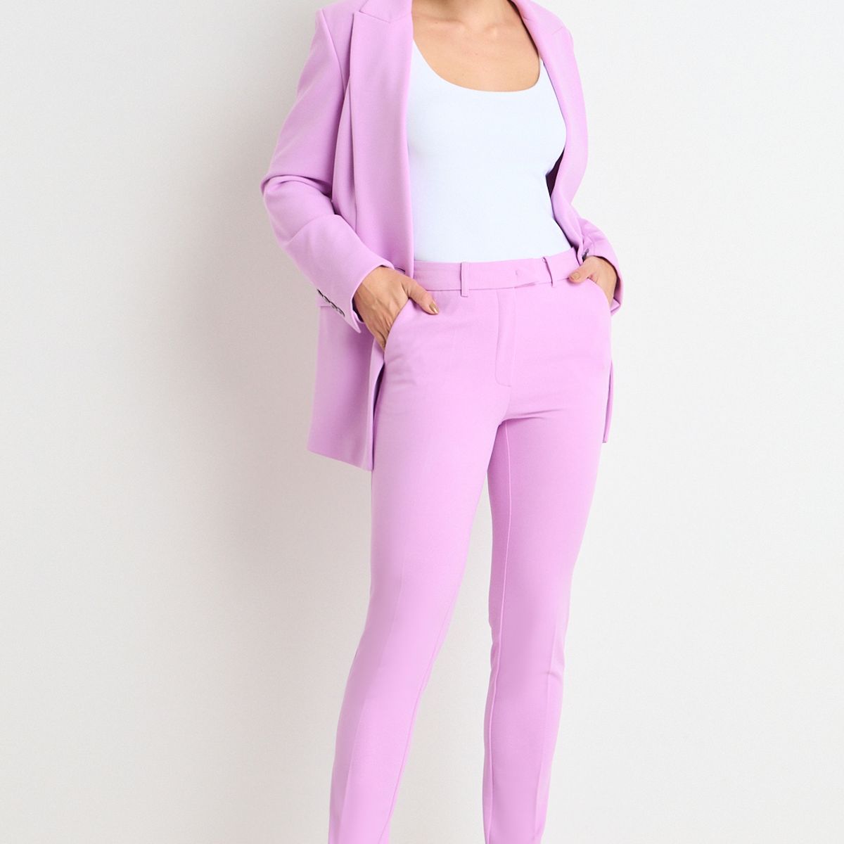ASH - Pantalon Mujer Morado Ash