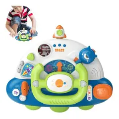 JUGUETERIA - Juguete Simulador De Volante Musical Para Niños