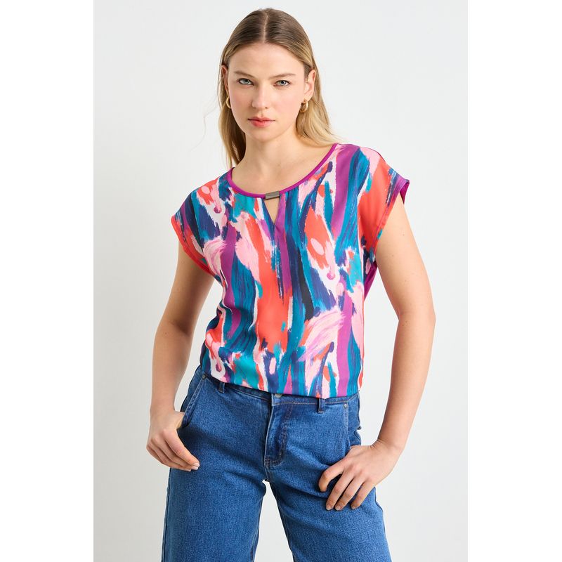 ASH - Polera Mujer Fucsia Ash