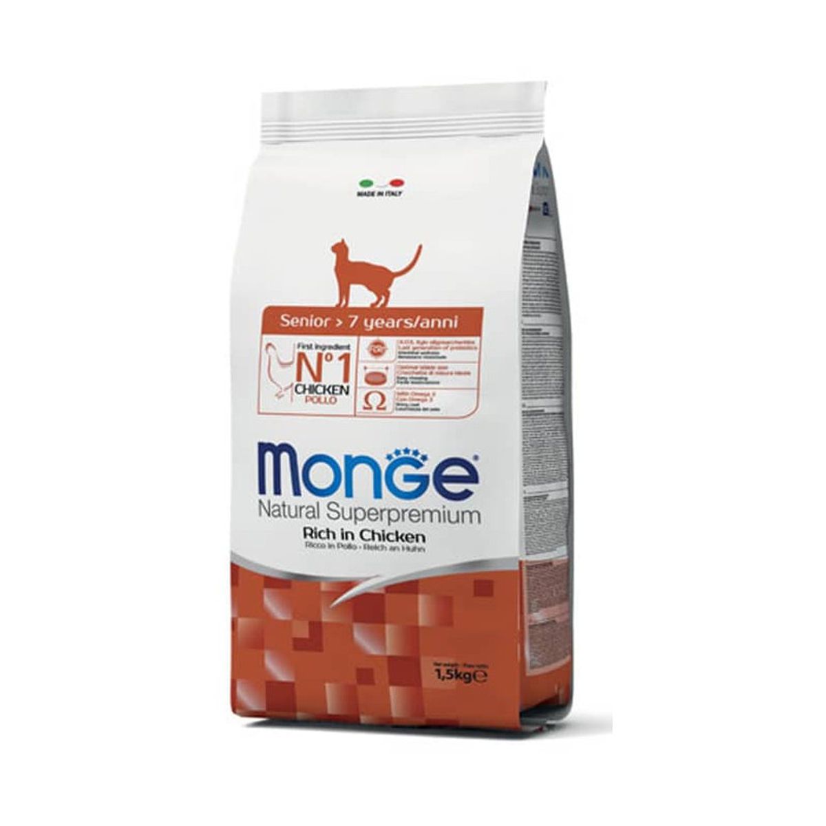 MONGE - Monge Alimento Premium para Gatos Senior