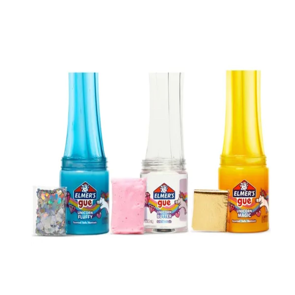 ELMERS - Kit Slime Unicornio  Elmer’s 3 unidades x 236 ml cada una