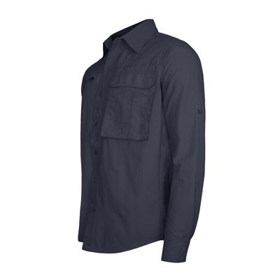Imagen 1 del producto Camisa Trekking Ripstop Manga Larga UPF50 Fénec Azul Marino Hombre