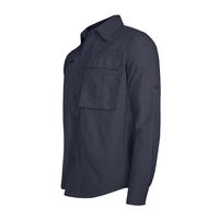 Camisa Trekking Ripstop Manga Larga UPF50 Fénec Azul Marino Hombre