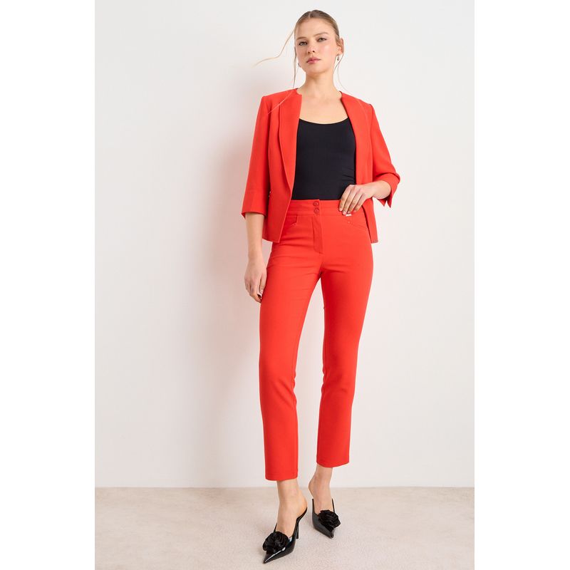 ASH - Pantalon Mujer Rojo Ash