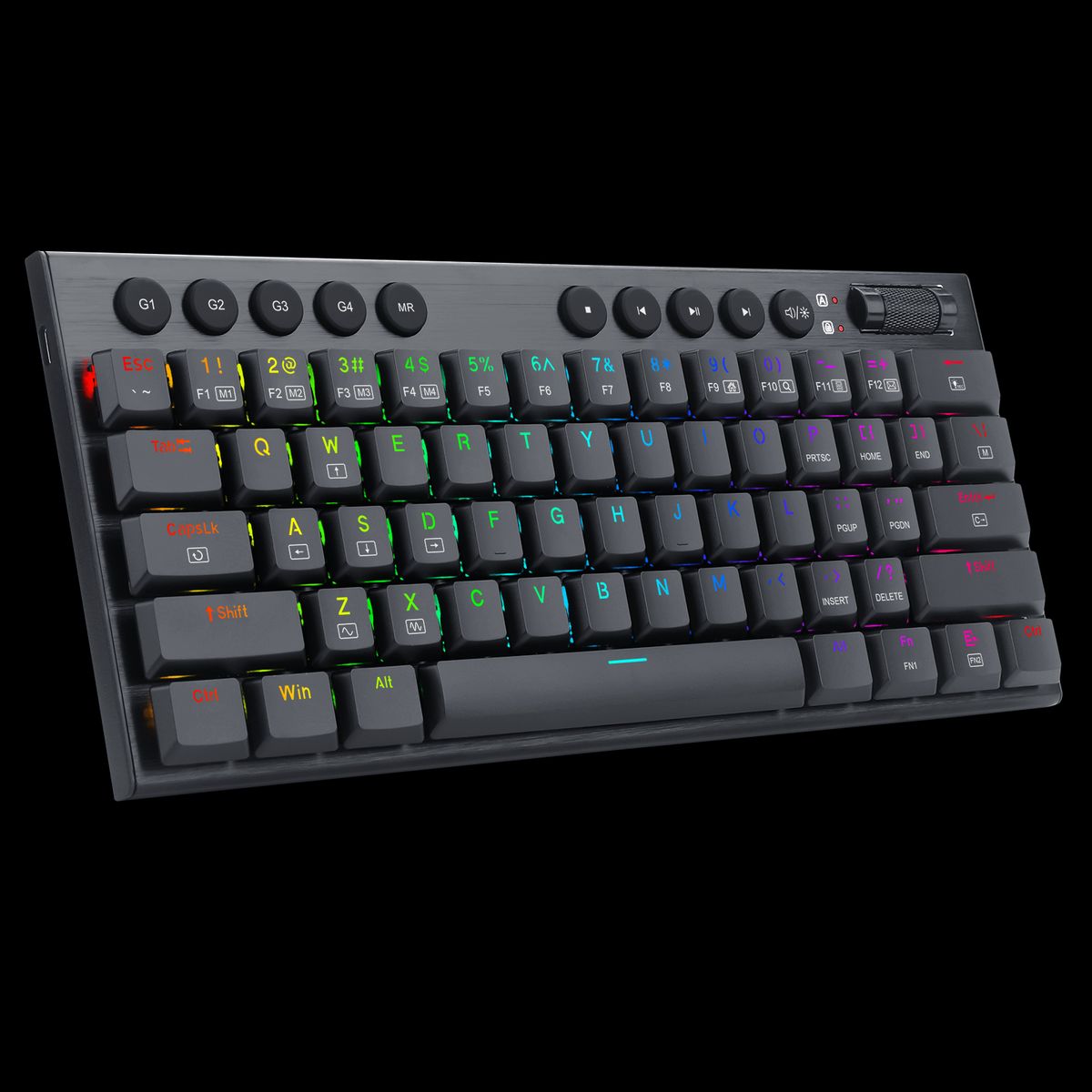 REDRAGON - Teclado Gamer Mecanico Redragon Horus Mini K632-rgb 60% Cableado