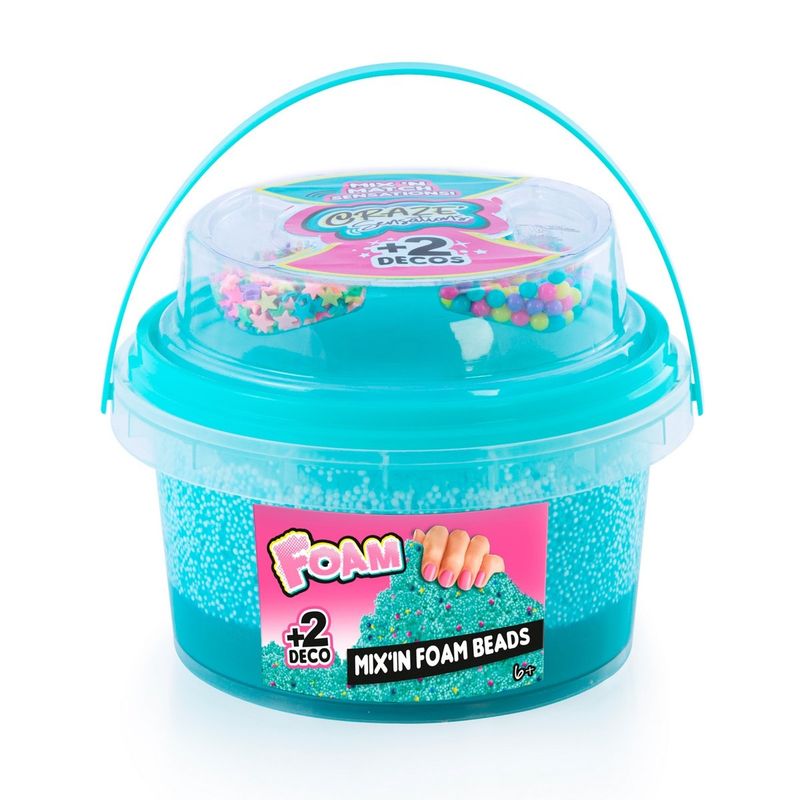 CANAL TOYS - Masa didáctica CANAL TOYS balde slime texturas celeste