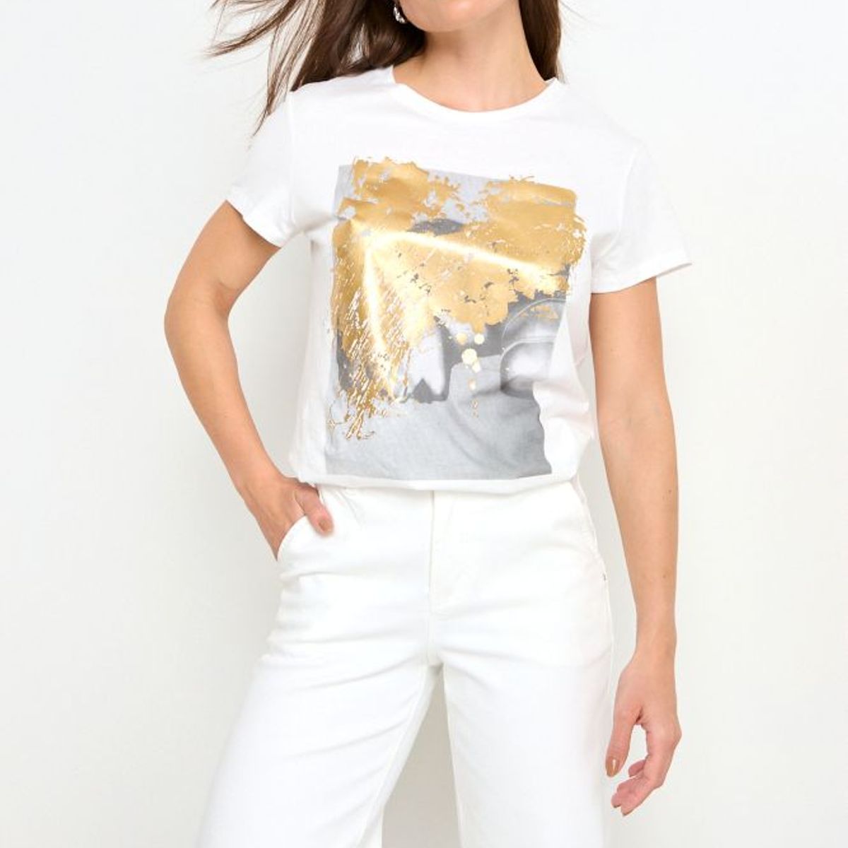 ASH - Polera Mujer Crudo Ash