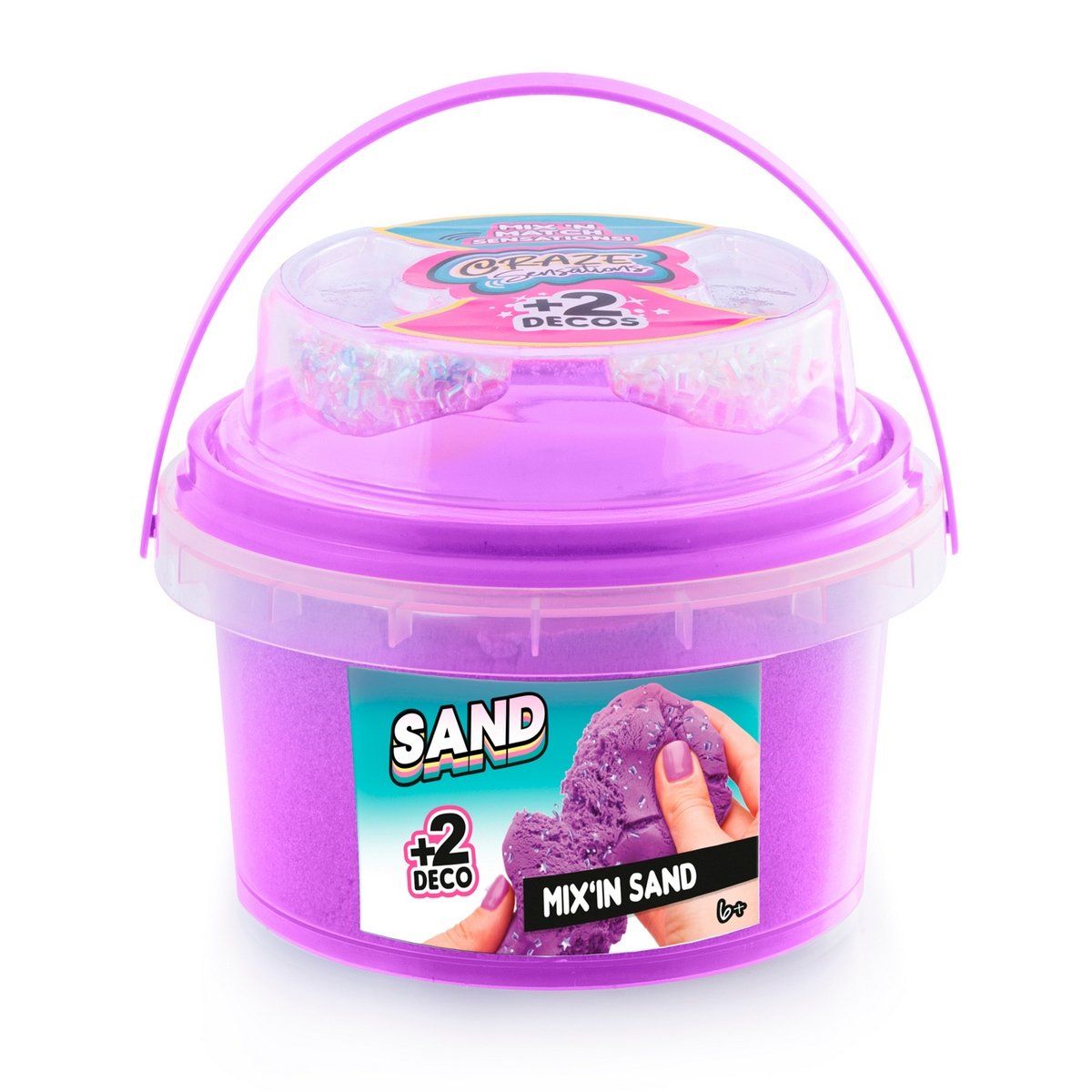 ANSALDO - Slime didáctico Canal Toys texturas y deco morado