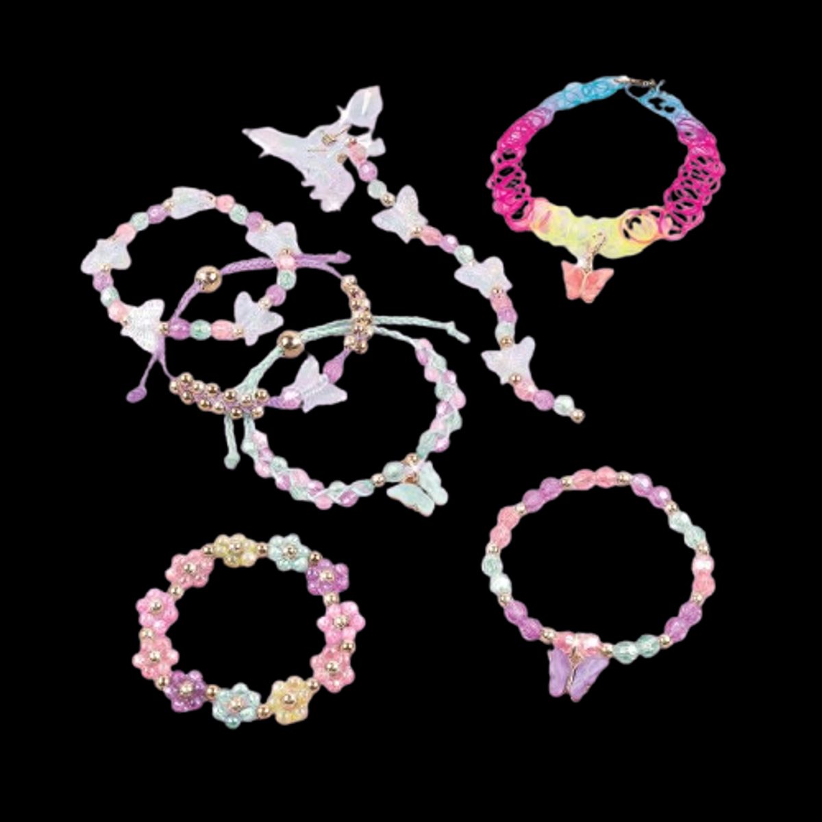 MAKE IT REAL - Set de joyería MAKE IT REAL 281 piezas mariposas