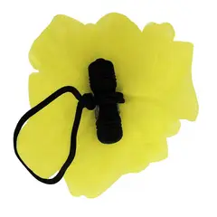 GENERICO - Esponja de baño vibratoria amarilla