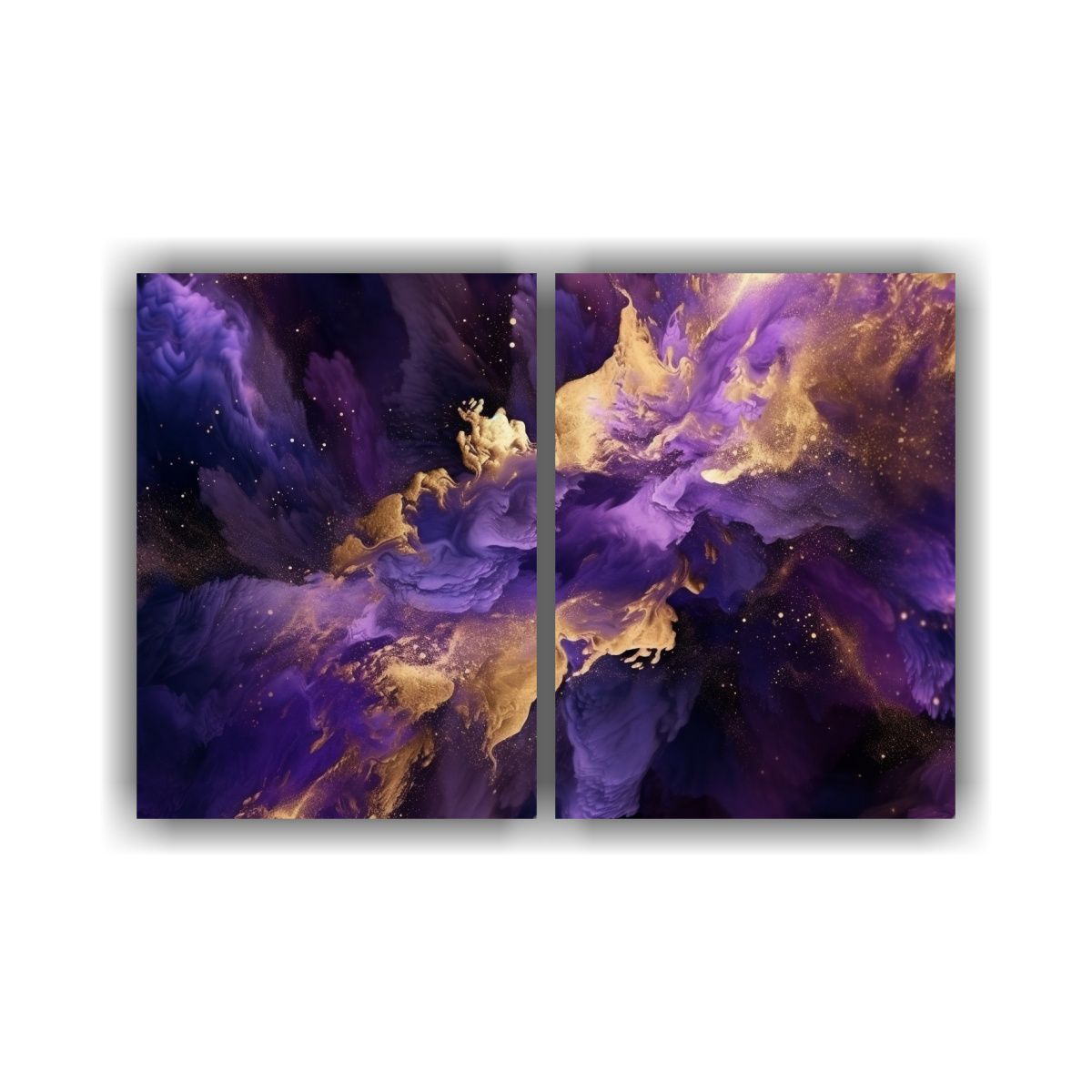 GENERICO - Lienzos Abstractos Con Diseño Llamativo De Flujo 60x40 Cm