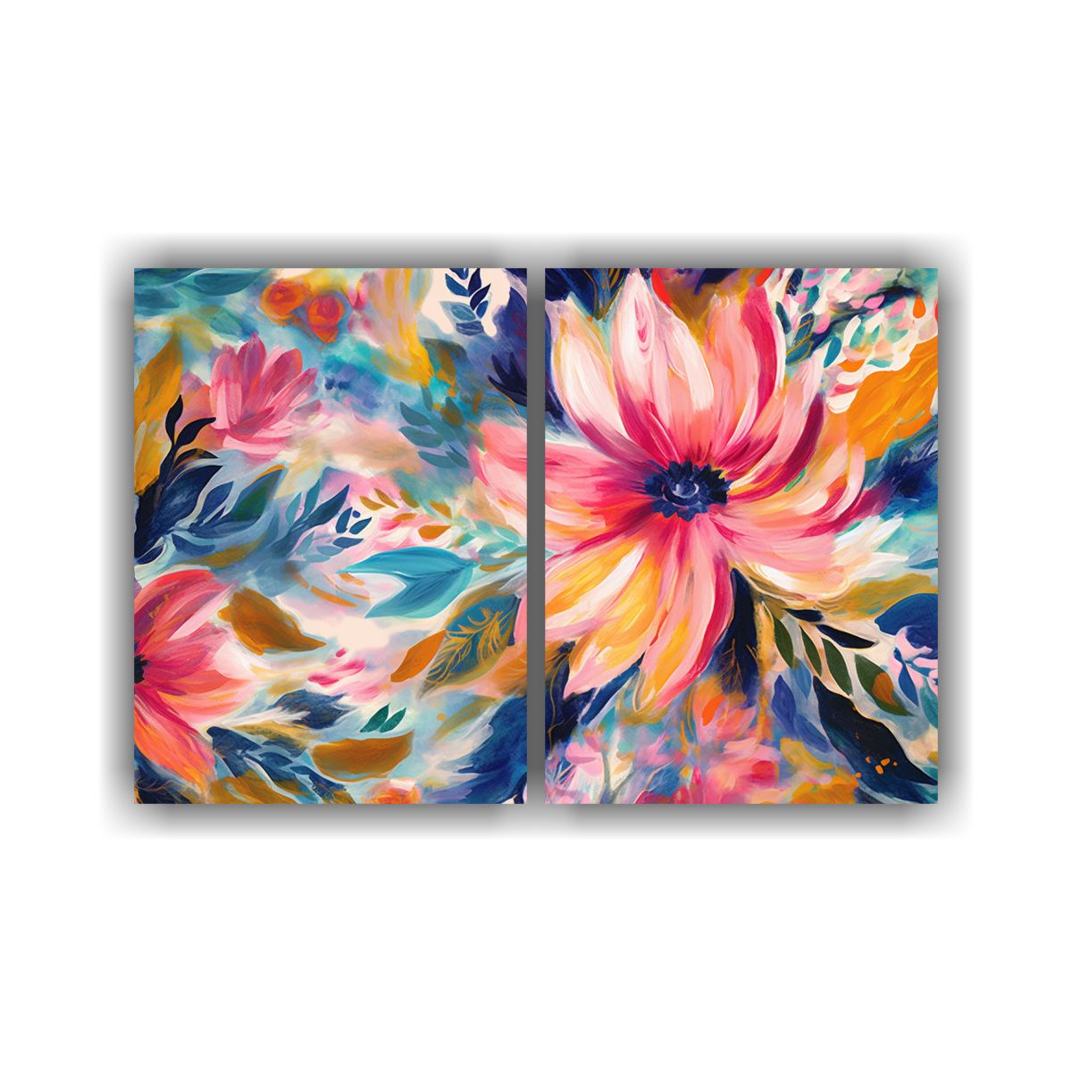 GENERICO - Diseño Artístico En Tela Montada Concepto 60x45 Cm