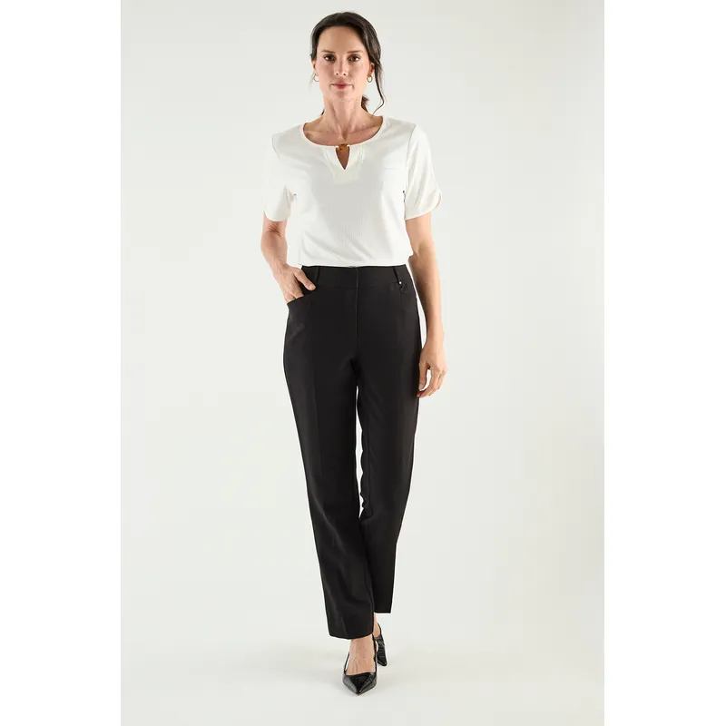 MA GRIFFE - Pantalon Mujer Negro Magriffe