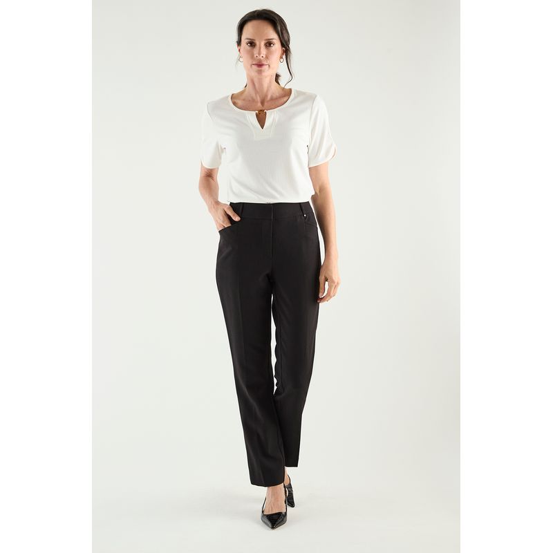 MA GRIFFE - Pantalon Mujer Negro Magriffe