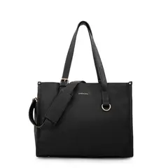 AMPHORA - Cartera tote porta notebook fiorela grande negro especial