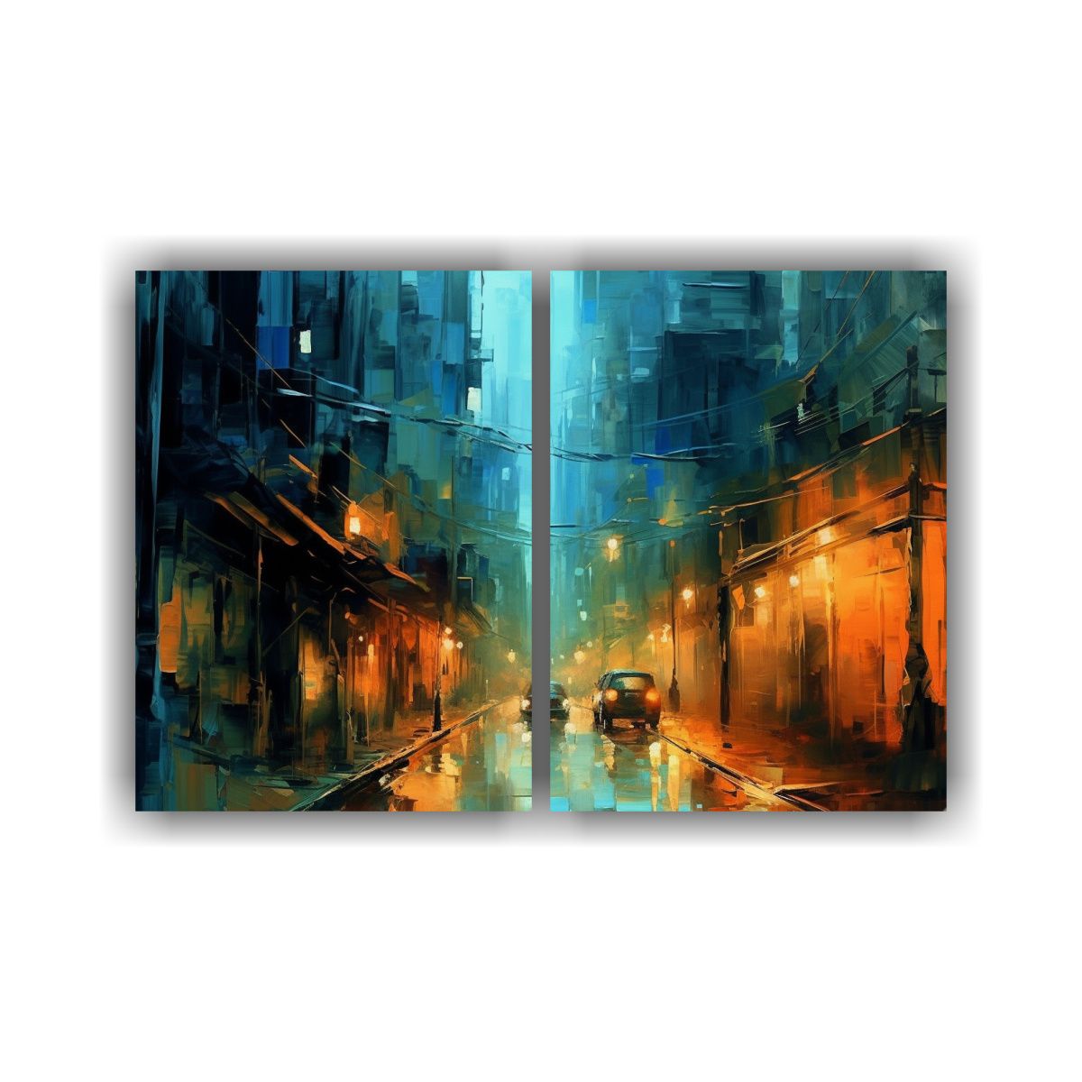 GENERICO - Lienzos Expresión Urbana Pinturas Calle 60x45 Cm