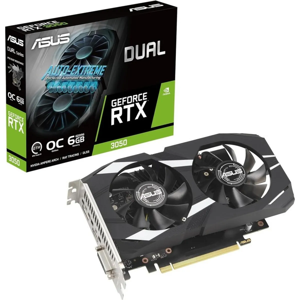 ASUS - ASUS RTX 3050 6GB OC Edition Gaming