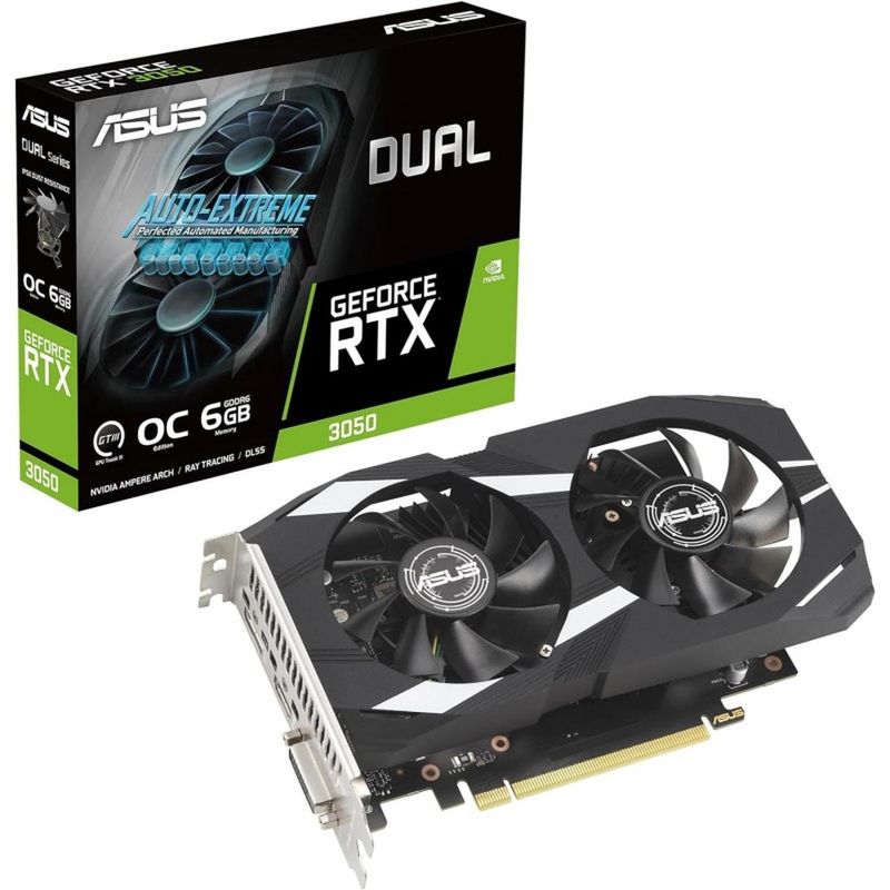 ASUS - ASUS RTX 3050 6GB OC Edition Gaming