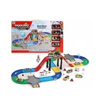 PISTA AUTOPISTA GARAGE RACING THE PARKING 2 NIVELES 4 AUTO