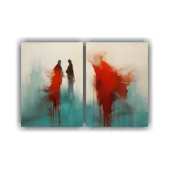 GENERICO - Pinturas Decorativas Minimalistas En Lienzo De 60x40 Cm