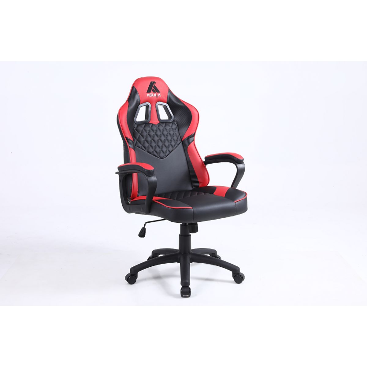 AGUILA - Silla Ejecutiva Preston Mecedora y con Orificios de Ventilación de Cuero Sintético