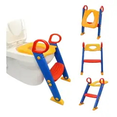 GENERICO - Adaptador De Inodoro Para Niños Escalera + Asiento
