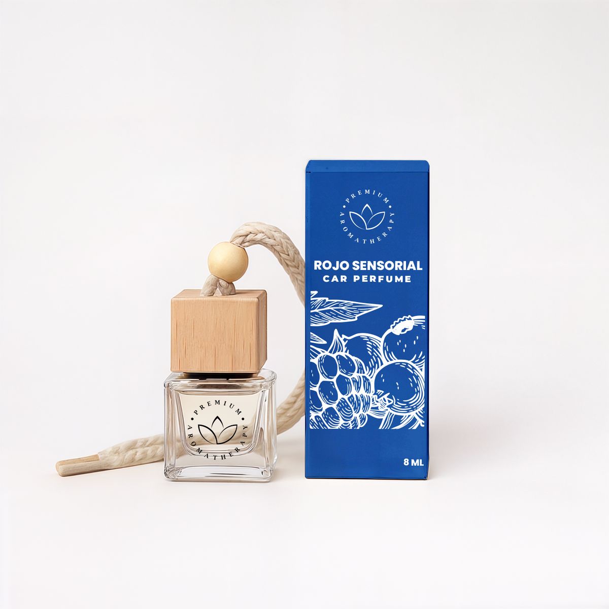 GENERICO - DIFUSOR DE AUTO AROMATHERAPY 8ML - Azul