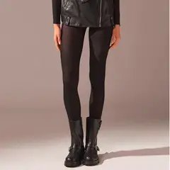 CALZEDONIA - Pantys de Canalé con Cashmere Mujer
