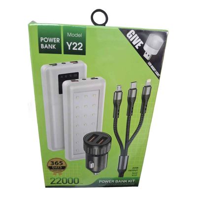Imagen 2 del producto Kit Power Bank Cargador 22000mah Carga Rapida Multifuncion