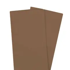 ART AND CRAFT - Pliego Papel Seda Volantin Color Cafe 22grs 50x75cm