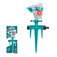 TOTAL TOOLS - Aspersor de riego Automatico Plastico Total