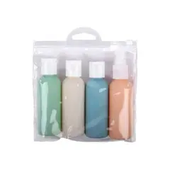 GENERICO - Set Viajero De 4 Botellas De Loción 60ml