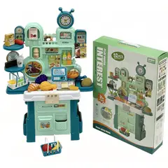 JUGUETERIA - Juguete Cocina Infantil Con Sonido Y Luz verde