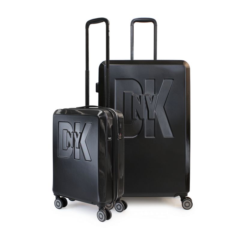DKNY - Pack 2 Maletas Donna Karan Luxe S 10kg + L 23kg negra DKNY
