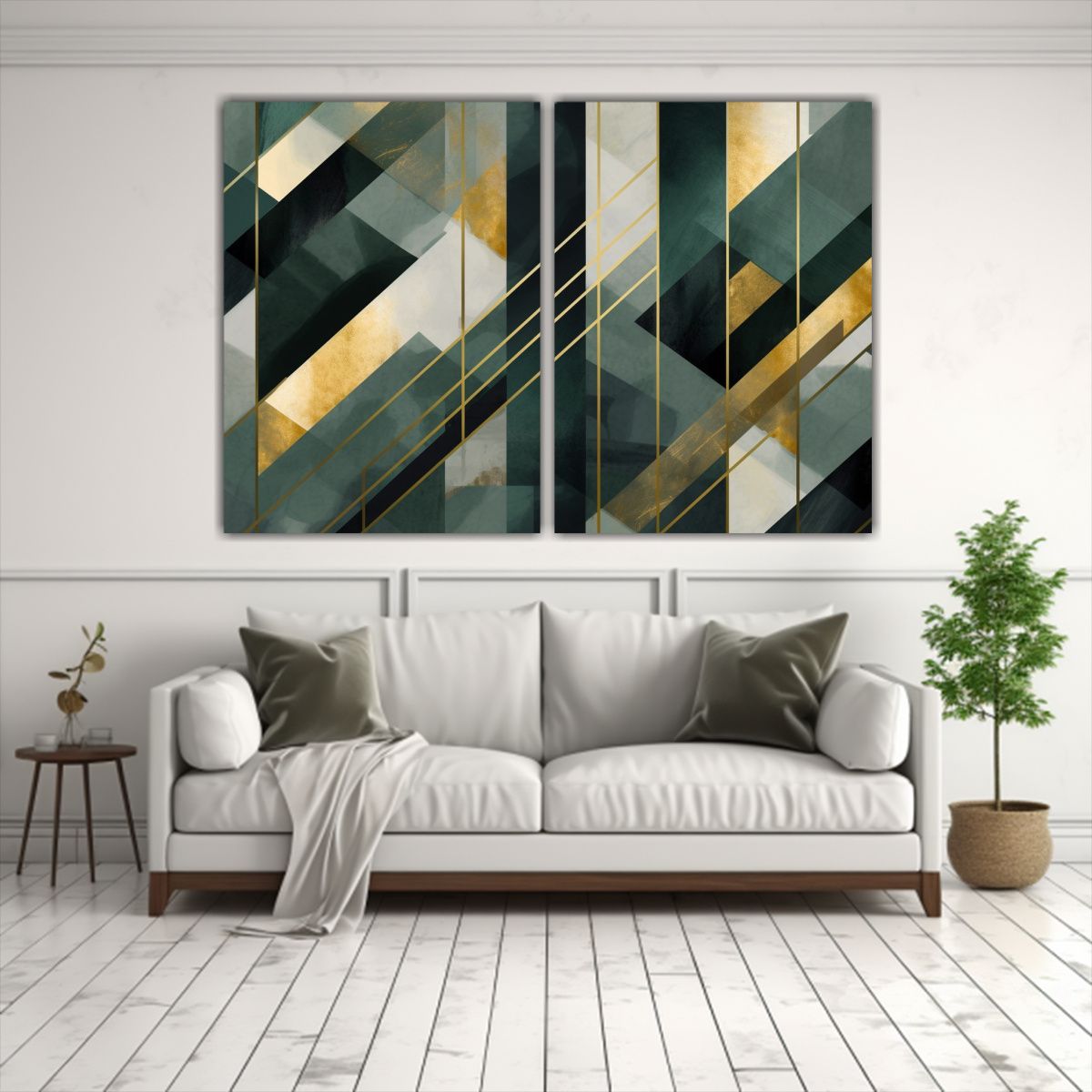 GENERICO - Lienzos Street Art Abstractos Modernos Y 60x40 Cm