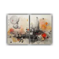 GENERICO - Pinturas Decorativas De Geometría Sagrada Para 60x40 Cm