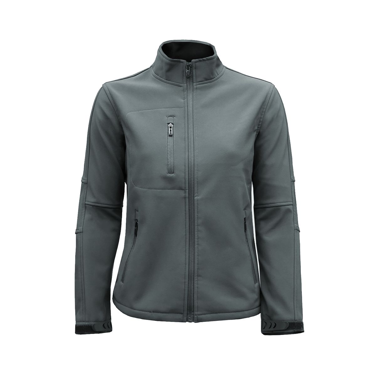 ANDESLAND OUTDOOR APPAREL - Chaqueta Softshell Chilote Clasic Gris Mujer