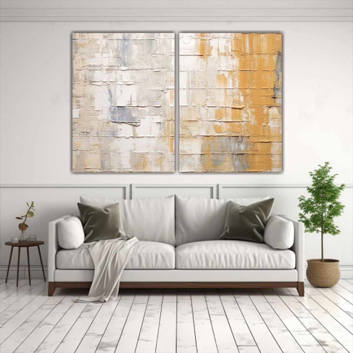 GENERICO - Pintura Al óleo Texturas En Bastidor Para 60x40 Cm