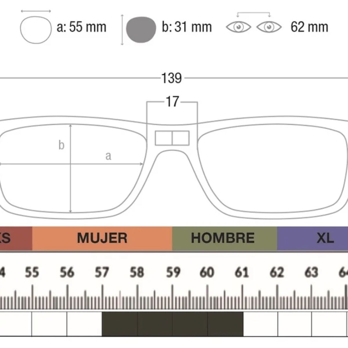 SLASTIK - Lentes Ópticos Jabba Azul con Clip Magnético