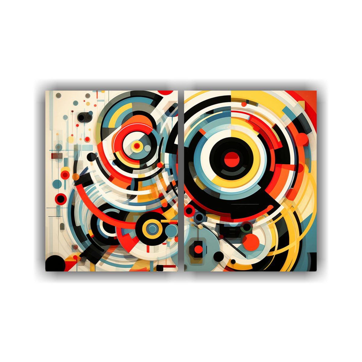 GENERICO - Composiciones Abstractas De Arte Para Decorar El 60x40 Cm