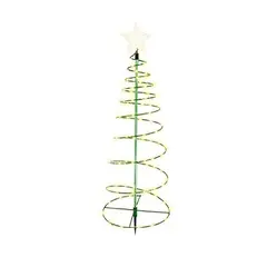 GENERICO - Arbol De Navidad Con Panel Solar Para JardÍn