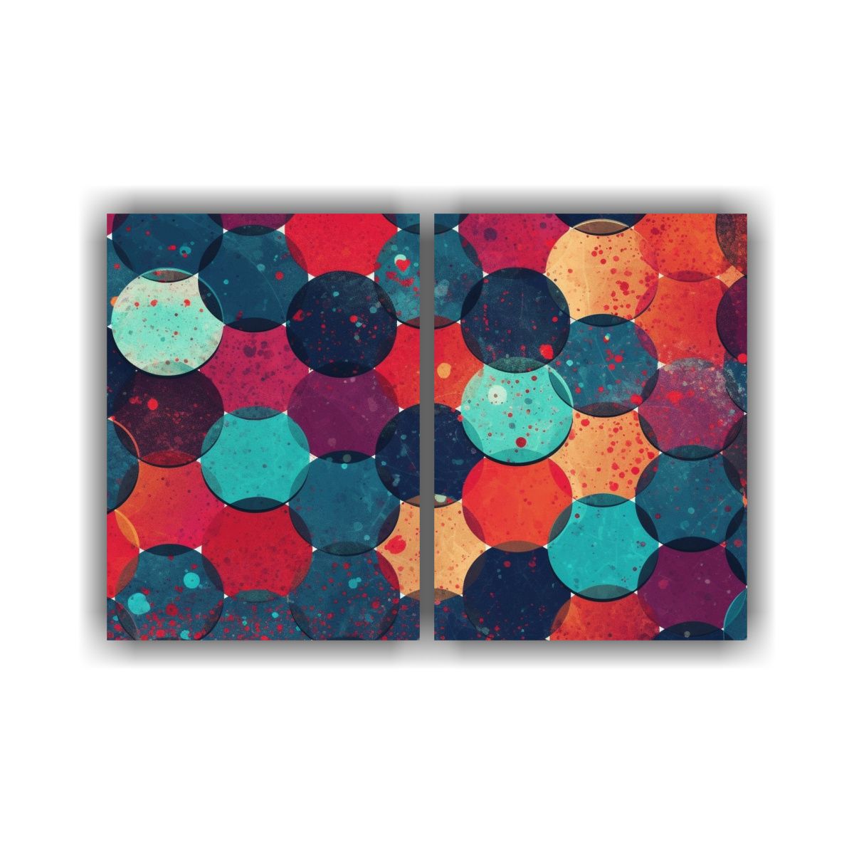 GENERICO - Patrón Circular Innovador Con Líneas Finas Y 60x45 Cm