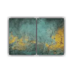 GENERICO - Pinturas Decorativas Vintage En Cemento áspero 60x40 Cm