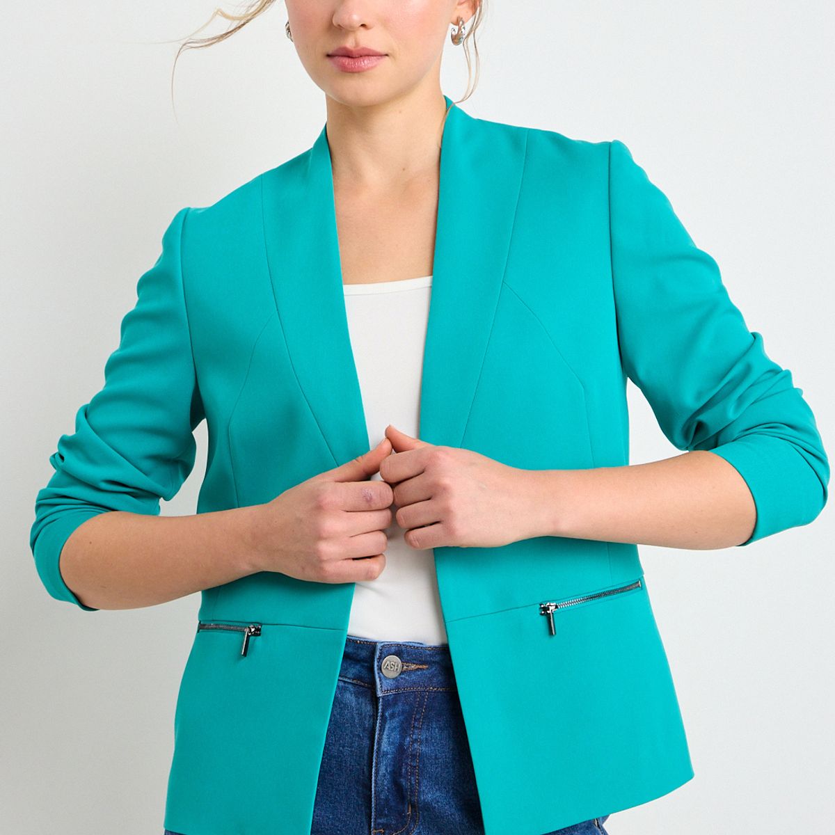 ASH - Blazer Mujer Verde Ash