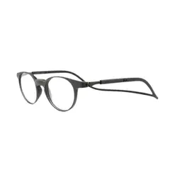 SLASTIK - Lentes Ópticos Soho Prime Gris con Clip Magnético