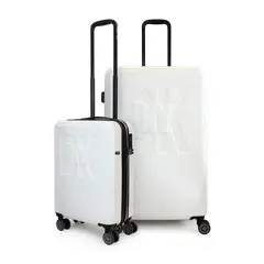 DKNY - Pack 2 Maletas Donna Karan Luxe S 10kg + L 23kg blanco